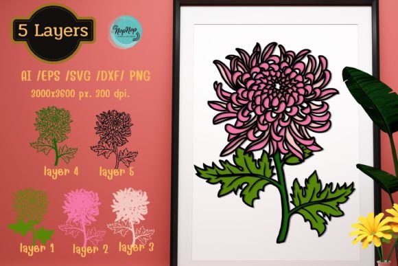 3D Layered Carnation: Laser Cutting Wall Decor Review