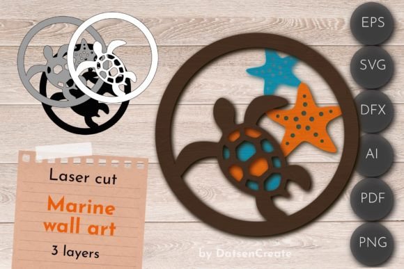 3D Marine Wall Art: Laser Cutting & Decor Review