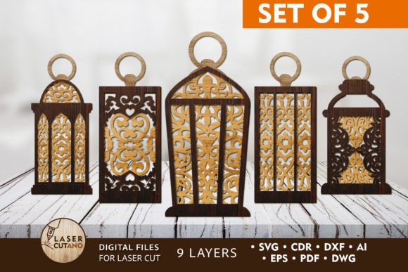 Lantern Candle Holder Bundle: 3D SVG Shapes Review