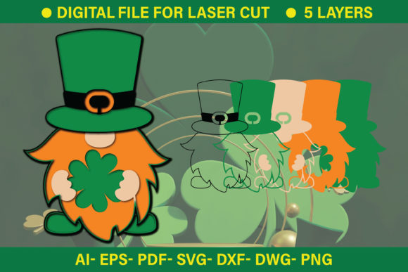 Reviewing the St. Patrick’s Day 3D Gnome SVG for Stitchers