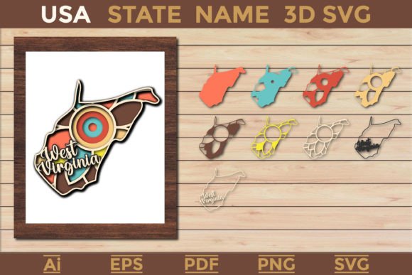 West Virginia 3D SVG: Laser Cutting & Wall Decor Review